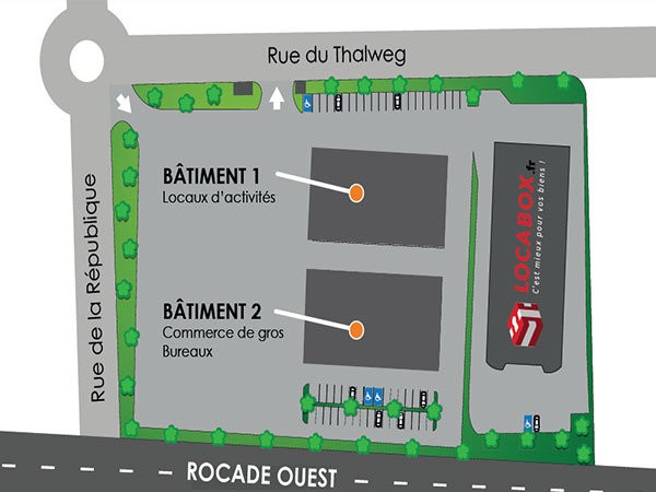 Local d'activité neuf à vendre ou à louer à Poitiers