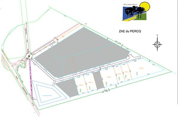 A vendre- Terrains Zone d'activité du Percq (40)
