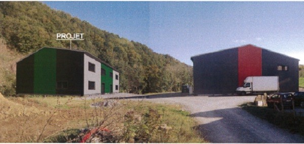 Batiment de 400m² à louer à l'entrée de Saint Jean Pied de Port