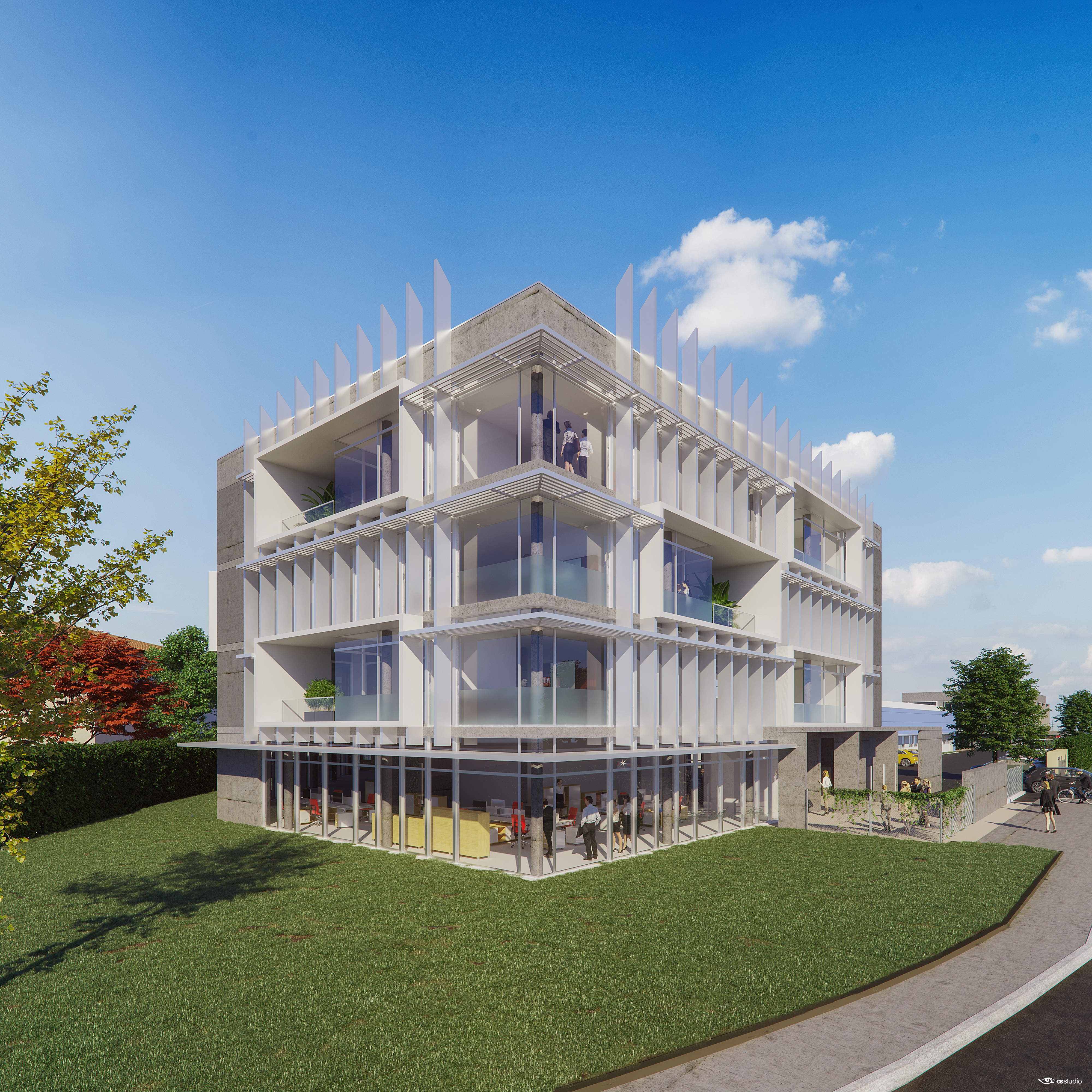 Bureaux avec terrasse et parking privé Anglet
