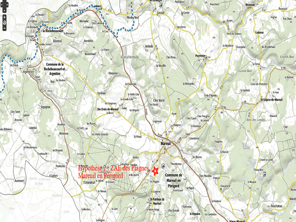 Terrain 6.1 ha Mareil en Périgord (24)