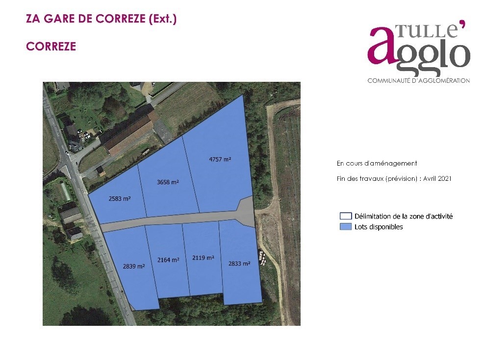 A vendre- Terrain de 20 953 m² - Corrèze (19)