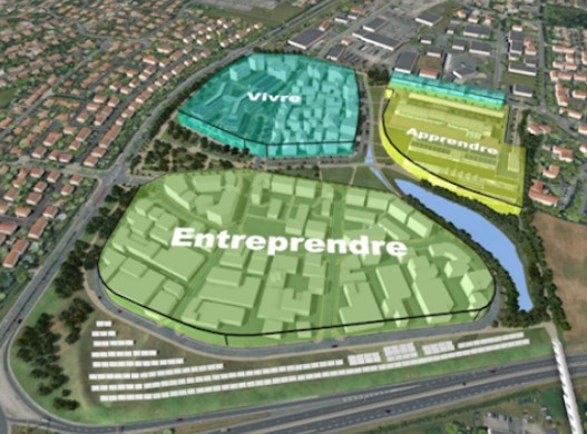 Terrains de 9 078 m² à 13 418 m² dans le parc Atlantech à Lagord (proche La Rochelle 17)