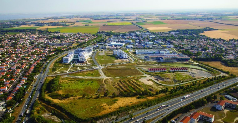 Terrains de 1 770 m² à 5 436 m² dans le parc Atlantech à Lagord (proche de La Rochelle 17)