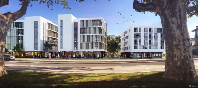 A vendre ou louer - Bureaux dans immeubles neufs - Dax Gare (40)