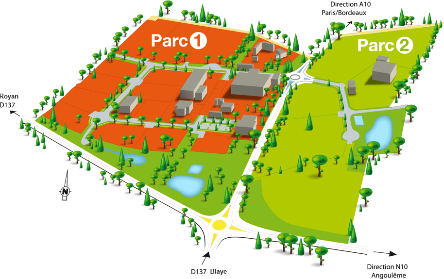 Terrains viabilisés de 1600 à 32 000 m² près de Bordeaux