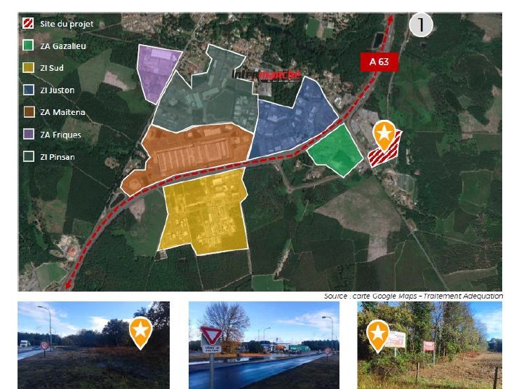Beau terrain constructible de 36000 m² à vendre à Castets (40)