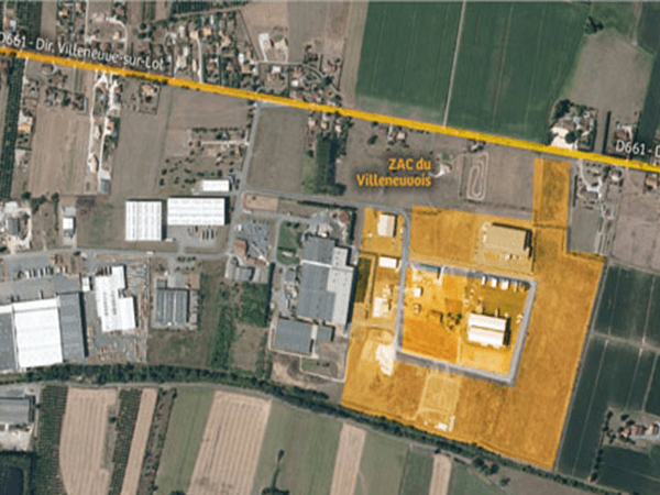 Terrain 5 ha situé à Villeneuve-sur-Lot (entre Bordeaux et Toulouse)