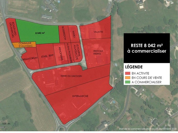 Terrrain à vendre de 8 000 m² divisible à Allassac (19)