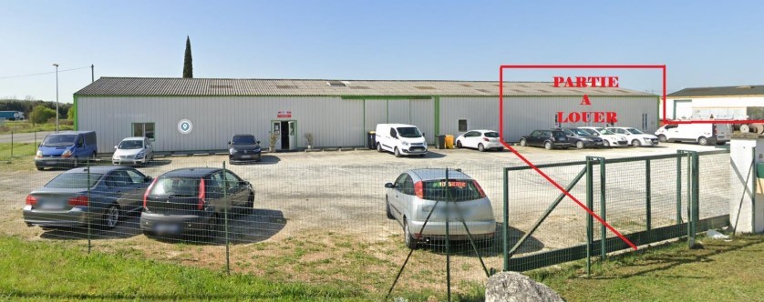 A louer - Bâtiment industriel avec entrepôt et bureaux - à Roullet-Saint-Estèphe (16)