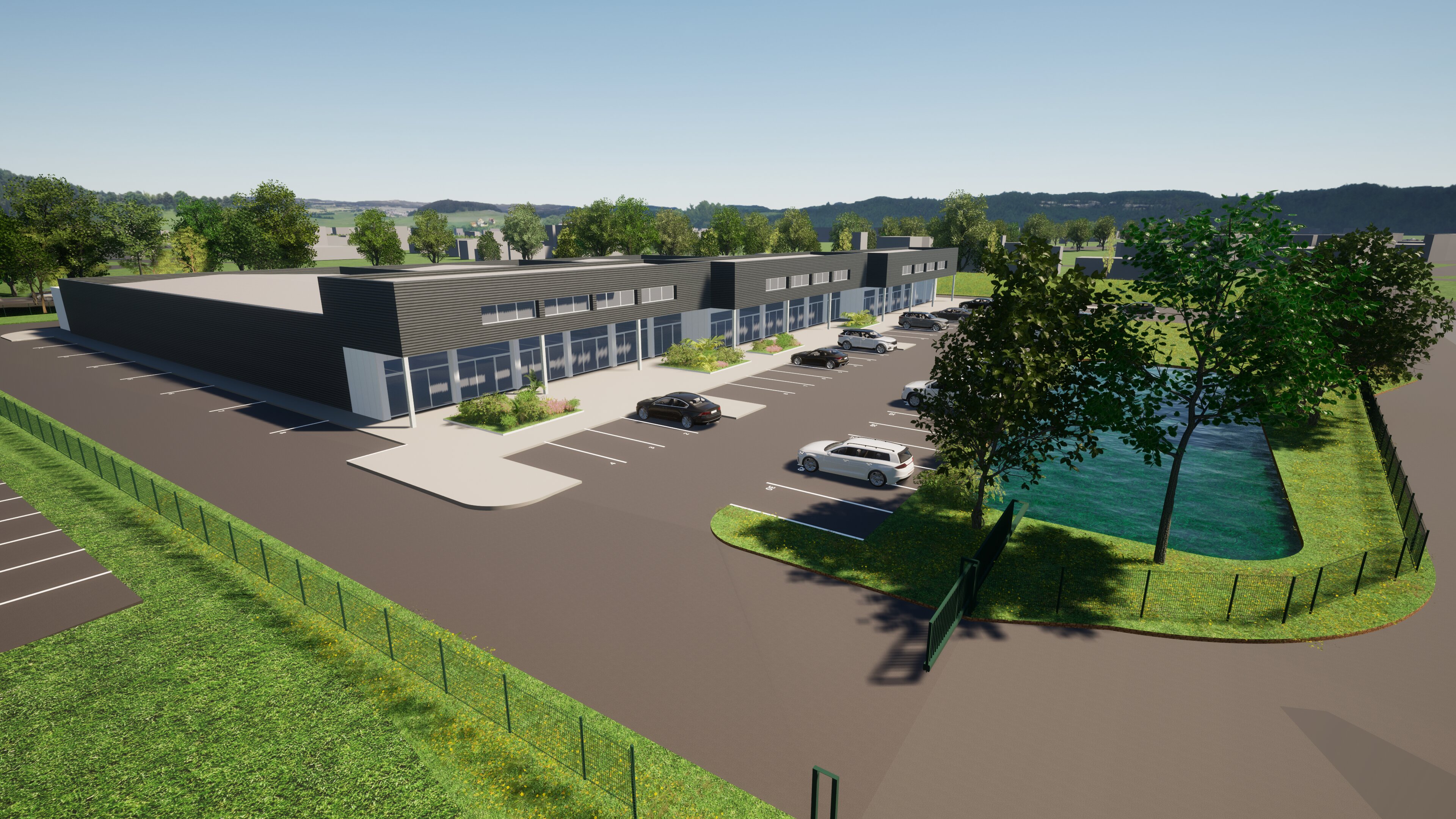 Bâtiment clé en main de 4300m² à louer à Agen (47)