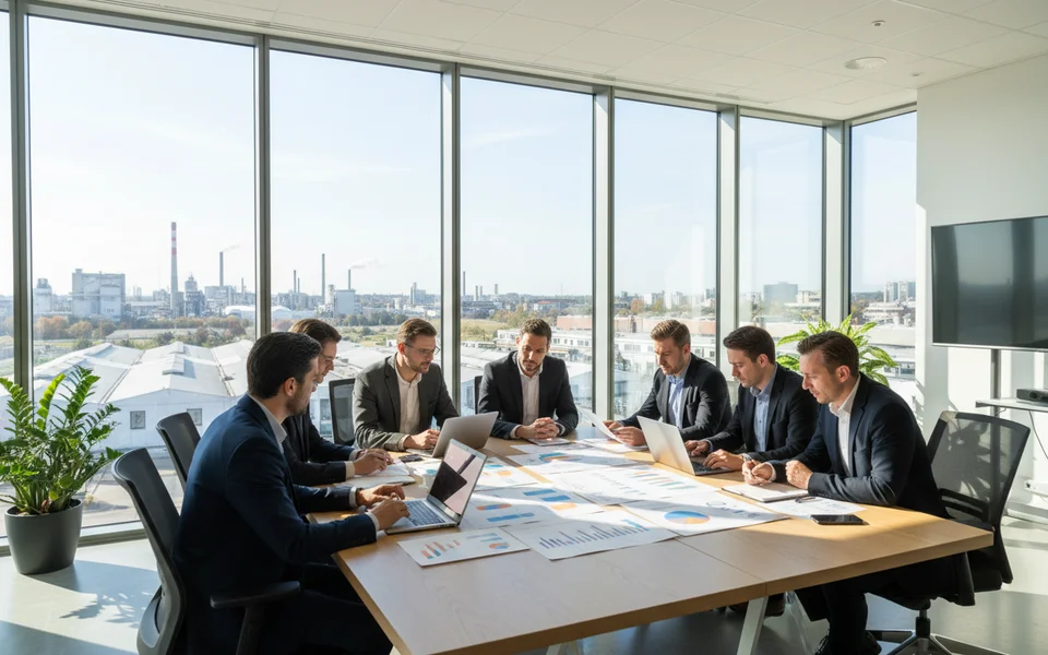 Réunion professionnelle autour d un projet industriel financé par France 2030 en Nouvelle-Aquitaine
