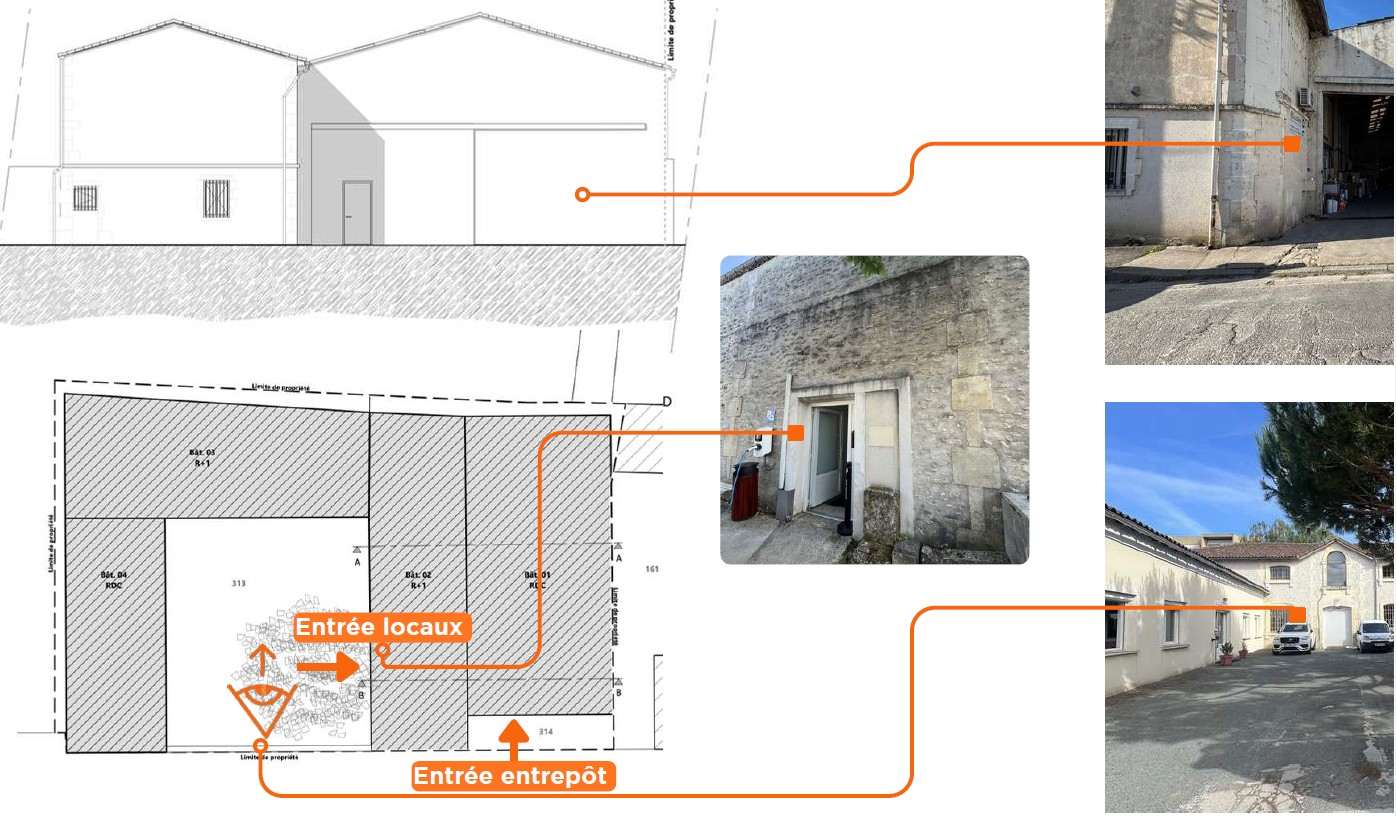 Entrepôt avec bureaux 750 m² à louer à Cognac (16)